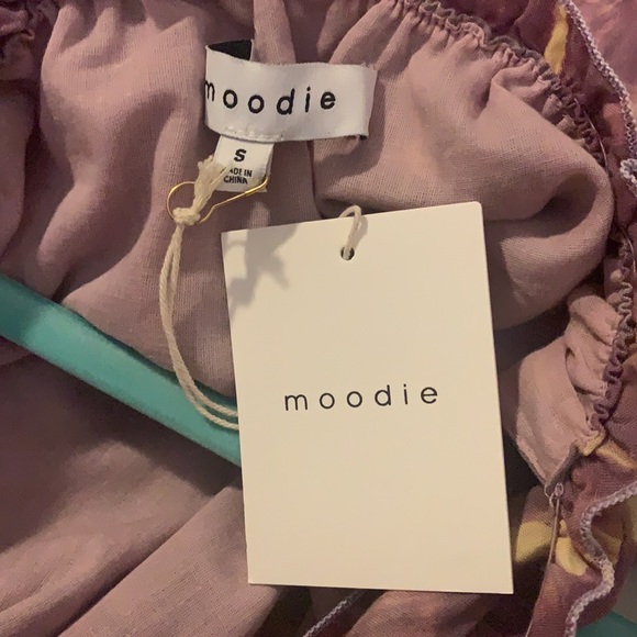 NWT Moodie TieDye Off the Shoulder Dress (Womens S - Picture 6 of 7